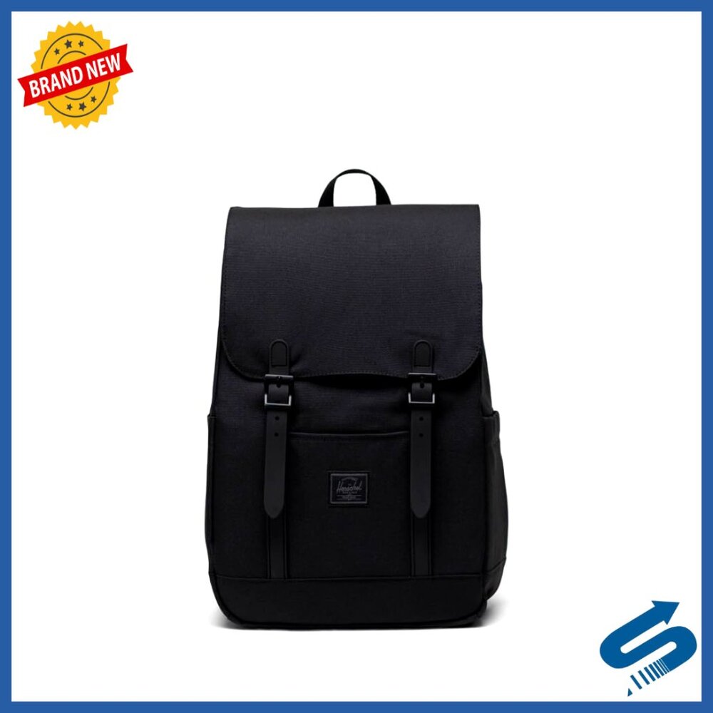 Small Backpack Eco-Friendly Recycled Polyester La… - image 1